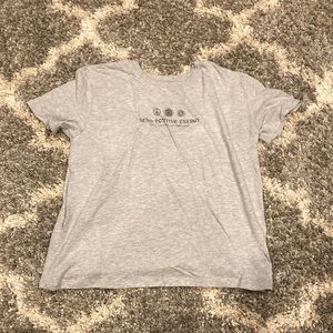 Hollister “Sending Positive Energy” Shirt Grey Large